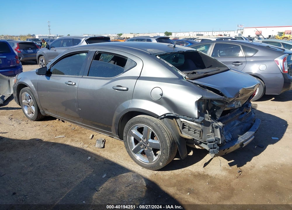 2012 DODGE AVENGER SE VIN: 1C3CDZAB2CN153481