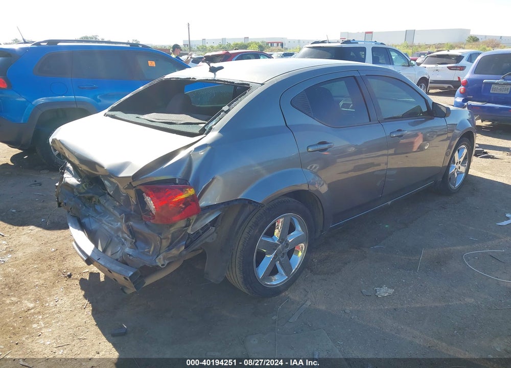 2012 DODGE AVENGER SE VIN: 1C3CDZAB2CN153481