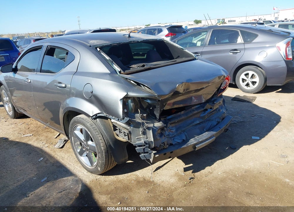 2012 DODGE AVENGER SE VIN: 1C3CDZAB2CN153481