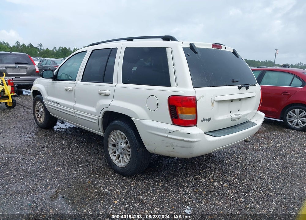 2002 JEEP GRAND CHEROKEE LIMITED VIN: 1J4GX58S22C314094