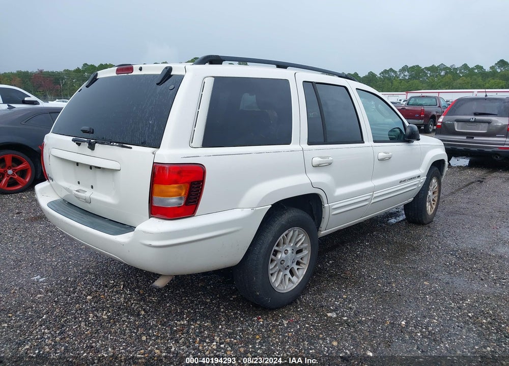 2002 JEEP GRAND CHEROKEE LIMITED VIN: 1J4GX58S22C314094