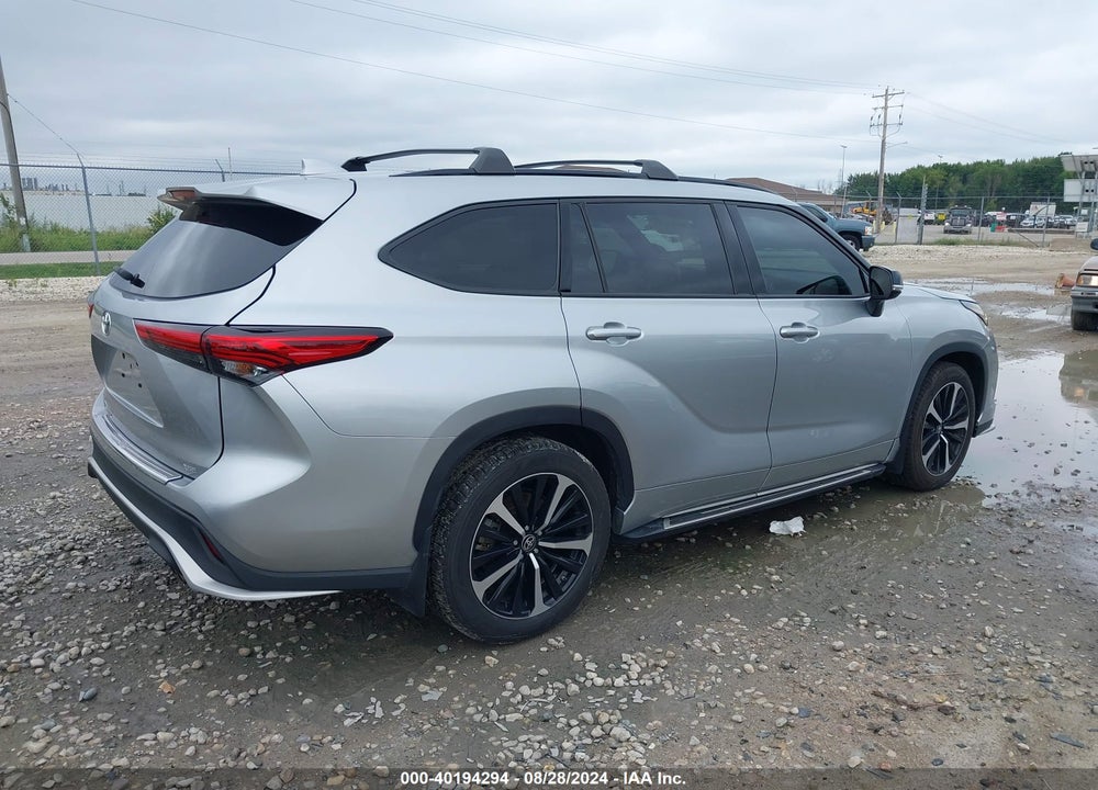 2022 TOYOTA HIGHLANDER XSE VIN: 5TDLZRAH6NS092750