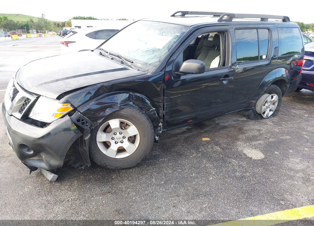 2009 NISSAN PATHFINDER S VIN: 5N1AR18U99C608033