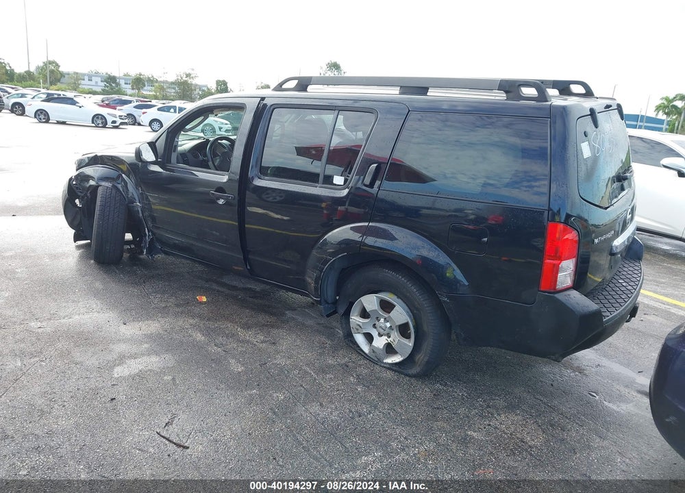 2009 NISSAN PATHFINDER S VIN: 5N1AR18U99C608033