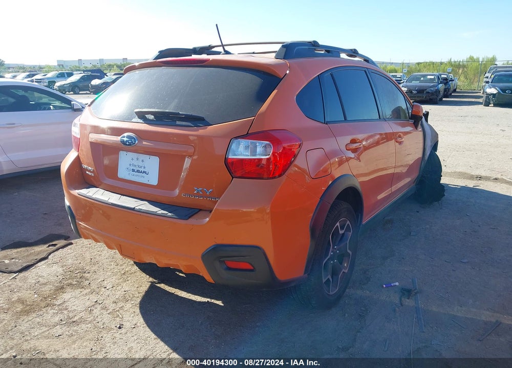 2013 SUBARU XV CROSSTREK 2.0I PREMIUM VIN: JF2GPACC0DH852363