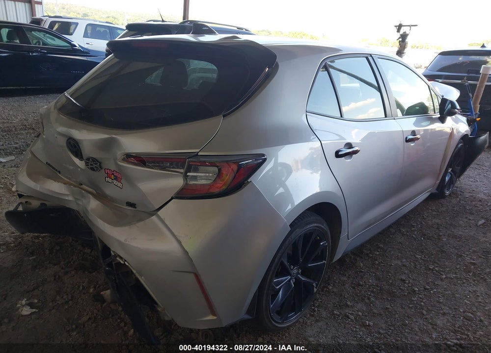 2022 TOYOTA COROLLA SE NIGHTSHADE EDITION VIN: JTND4MBE5N3177473