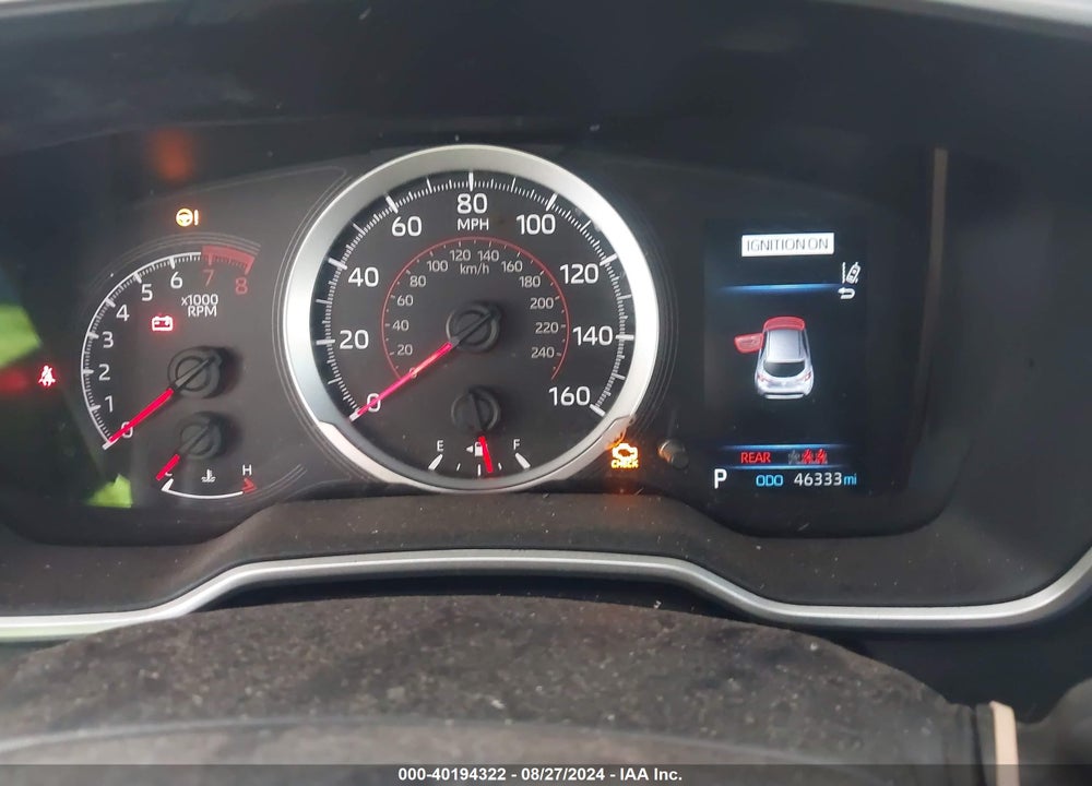2022 TOYOTA COROLLA SE NIGHTSHADE EDITION VIN: JTND4MBE5N3177473