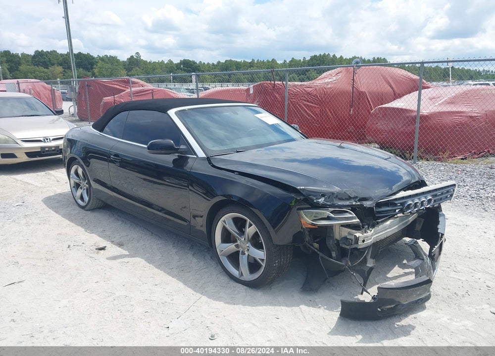 2012 AUDI A5 VIN: WAULFAFH2CN004098