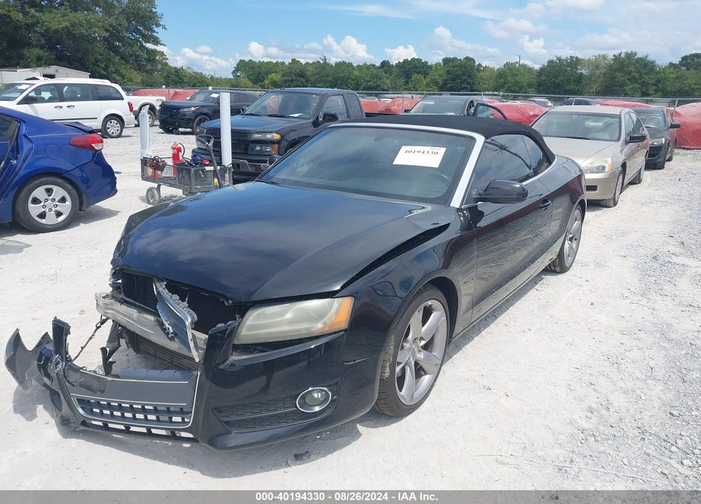 2012 AUDI A5 VIN: WAULFAFH2CN004098