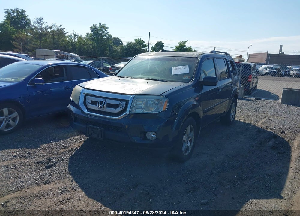 2010 HONDA PILOT EX VIN: 5FNYF4H4XAB026950