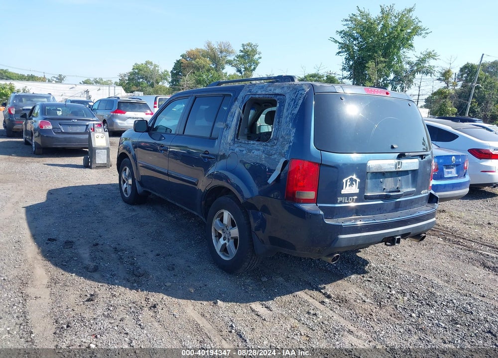 2010 HONDA PILOT EX VIN: 5FNYF4H4XAB026950