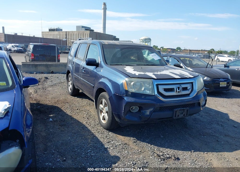 2010 HONDA PILOT EX VIN: 5FNYF4H4XAB026950