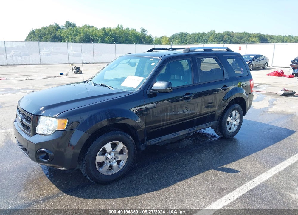 2012 FORD ESCAPE LIMITED VIN: 1FMCU0E7XCKC16840