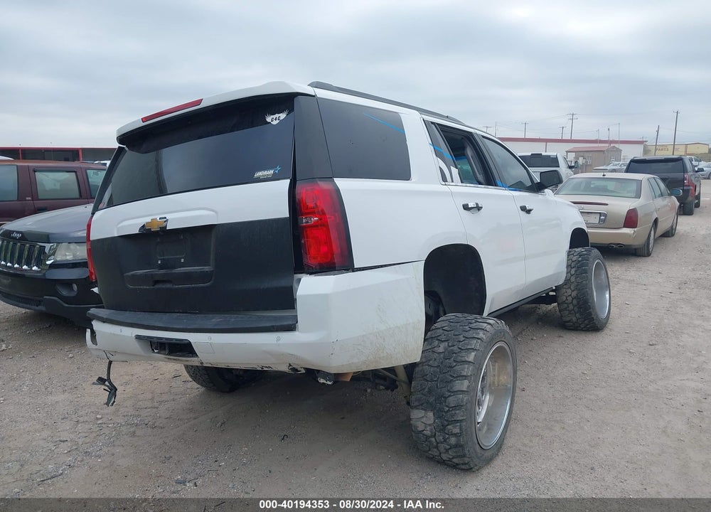2018 CHEVROLET TAHOE LT VIN: 1GNSKBKC3JR370983