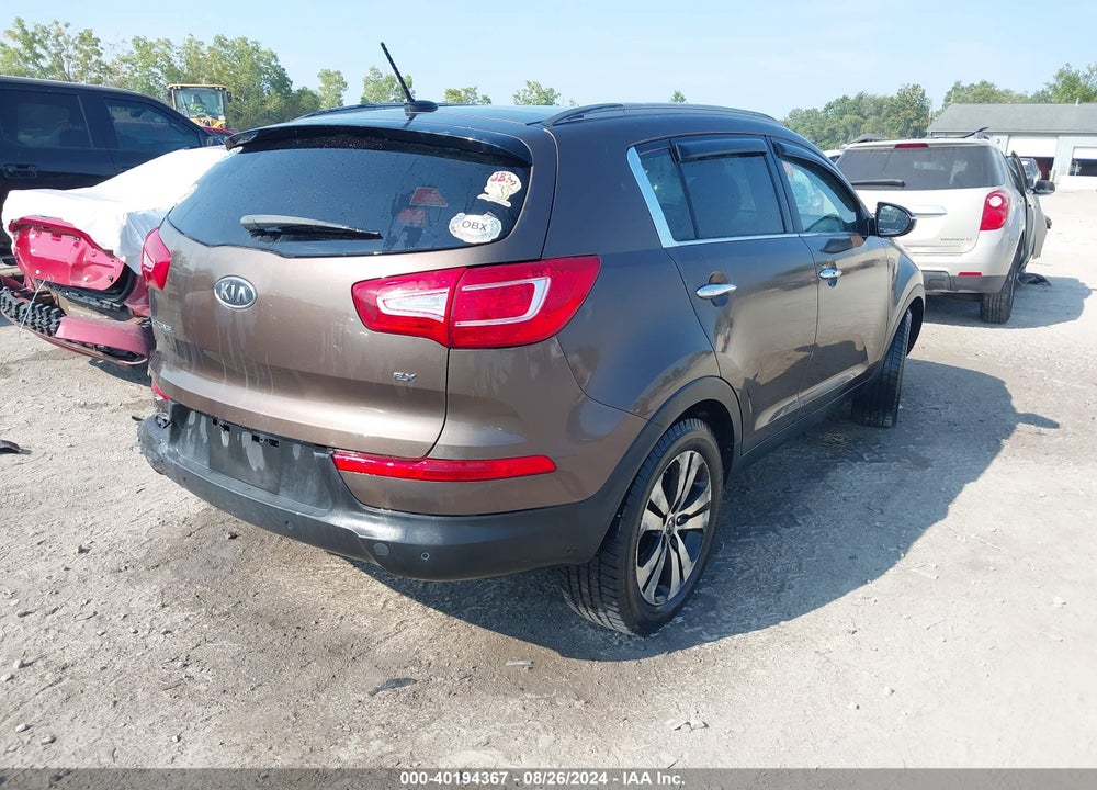 2012 KIA SPORTAGE EX VIN: KNDPC3A2XC7314645
