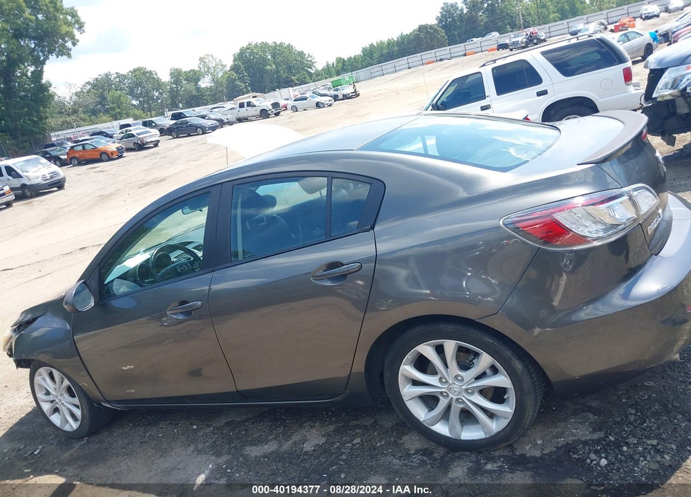 2010 MAZDA 3 S GRAND TOURING VIN: JM1BL1S51A1318400