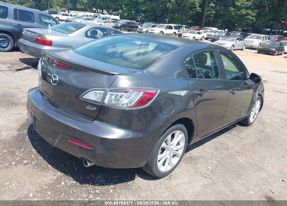 2010 MAZDA 3 S GRAND TOURING VIN: JM1BL1S51A1318400