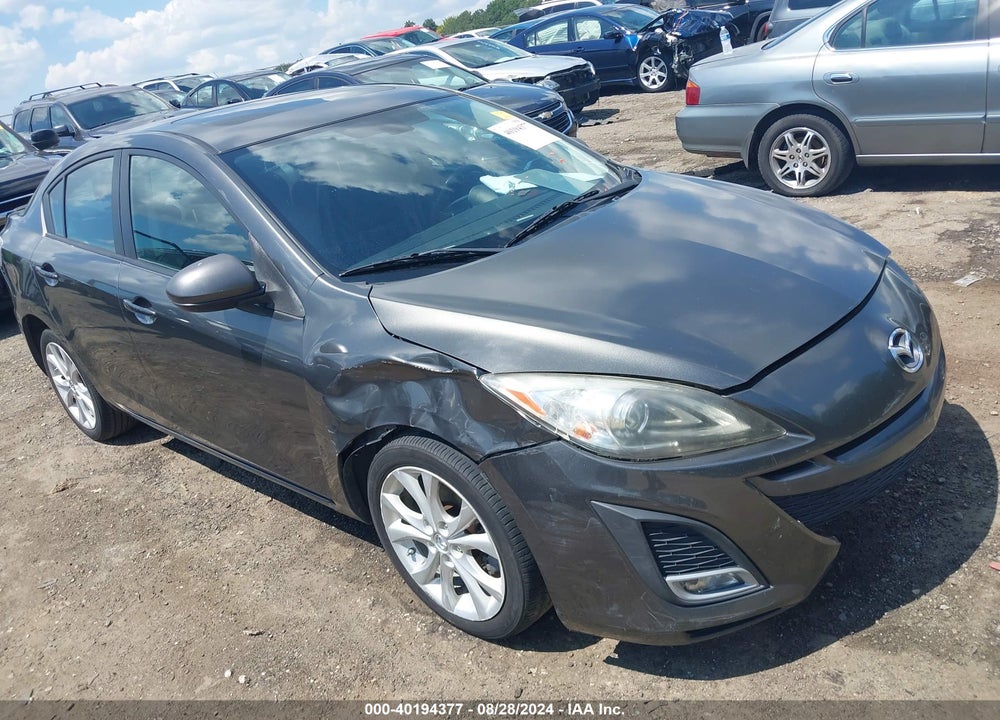 2010 MAZDA 3 S GRAND TOURING VIN: JM1BL1S51A1318400
