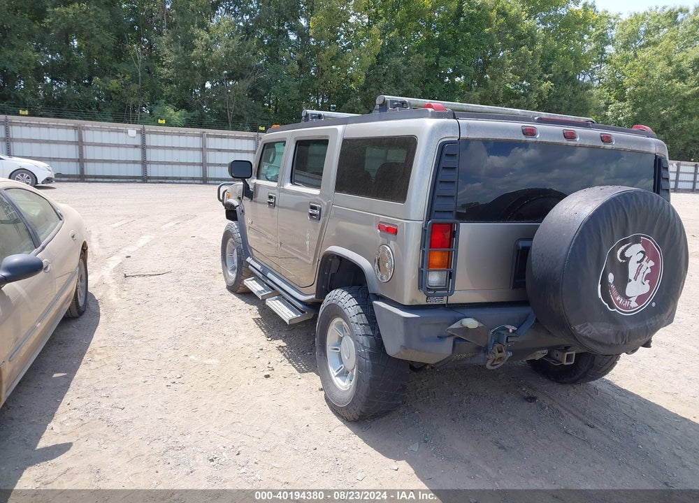 2003 HUMMER H2 VIN: 5GRGN23U53H101226