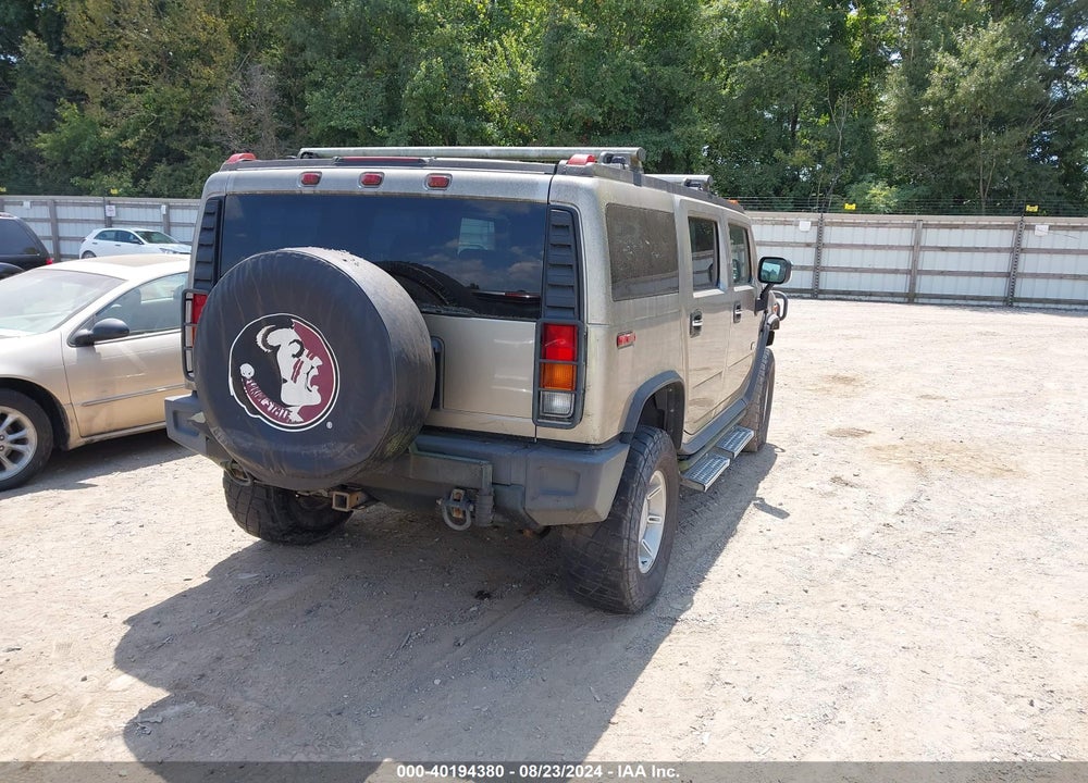 2003 HUMMER H2 VIN: 5GRGN23U53H101226