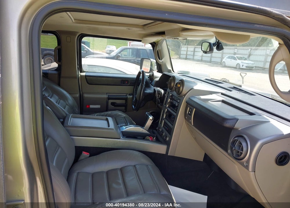 2003 HUMMER H2 VIN: 5GRGN23U53H101226