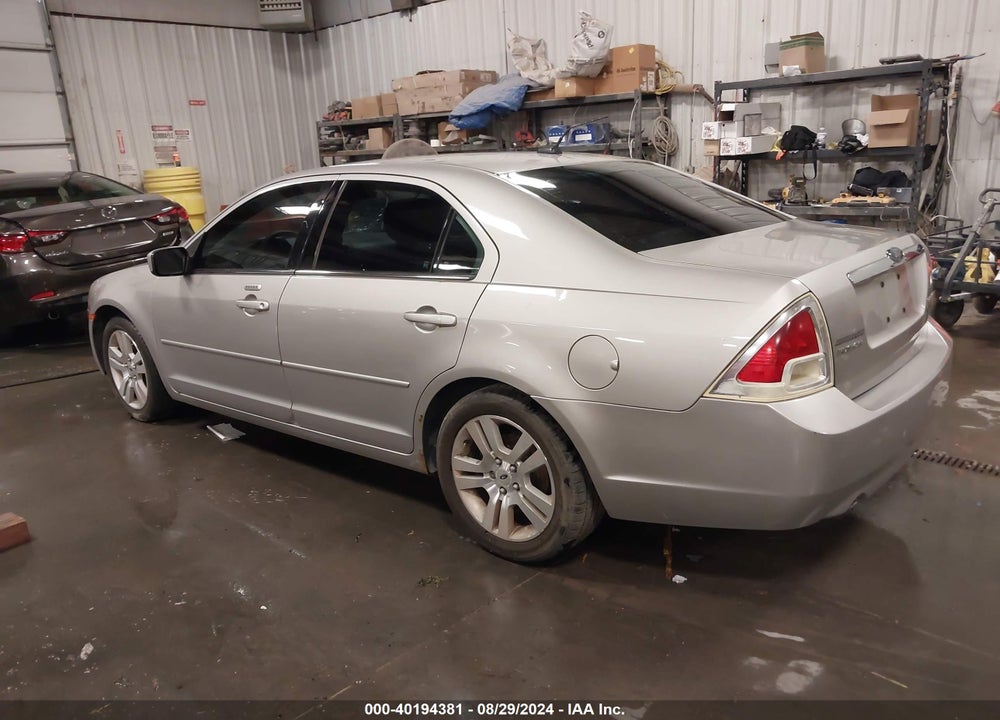2008 FORD FUSION SEL VIN: 3FAHP08168R272677