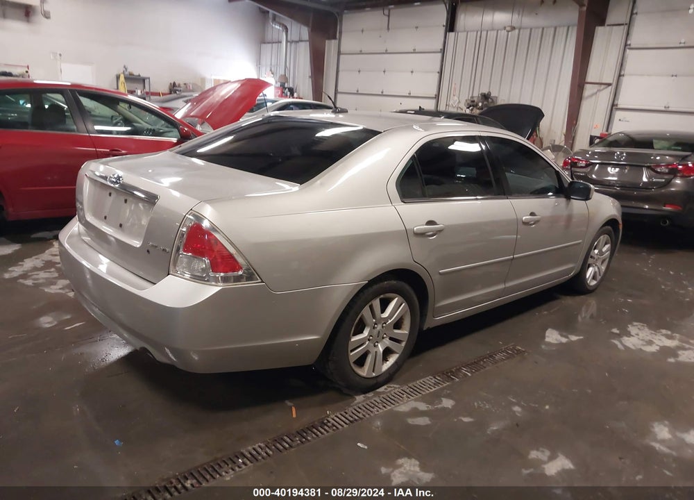 2008 FORD FUSION SEL VIN: 3FAHP08168R272677