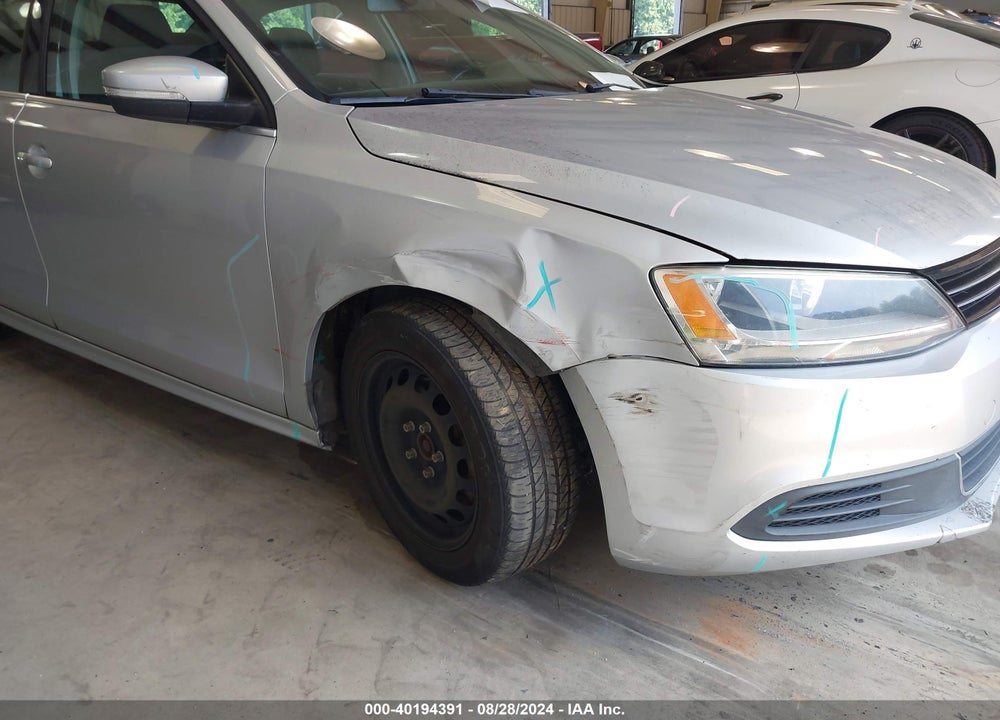 2013 VOLKSWAGEN JETTA 2.5L SE VIN: 3VWDX7AJ6DM257600