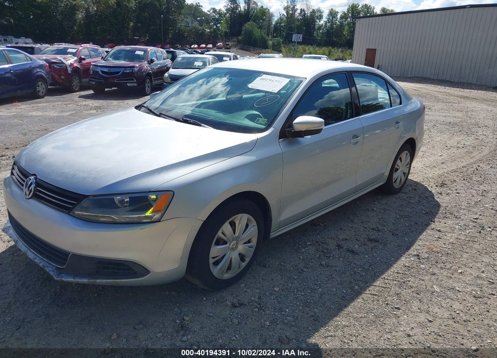2013 VOLKSWAGEN JETTA 2.5L SE VIN: 3VWDX7AJ6DM257600