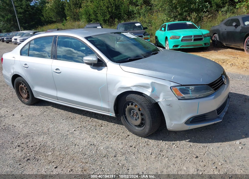 2013 VOLKSWAGEN JETTA 2.5L SE VIN: 3VWDX7AJ6DM257600