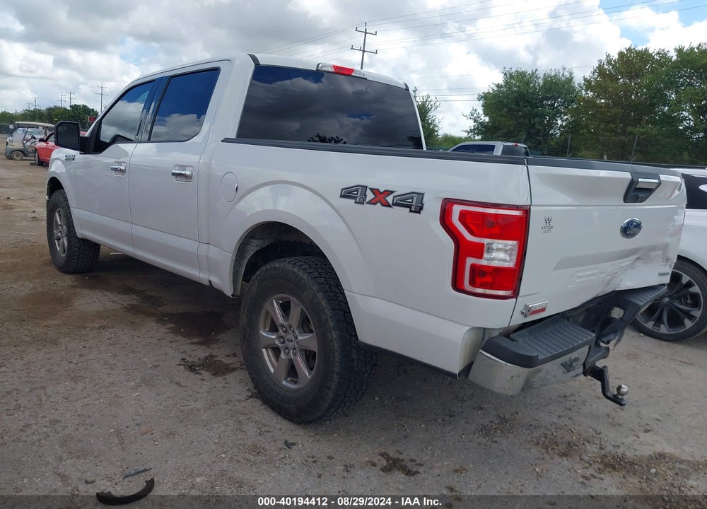 2018 FORD F-150 XLT VIN: 1FTEW1EG3JFA16790