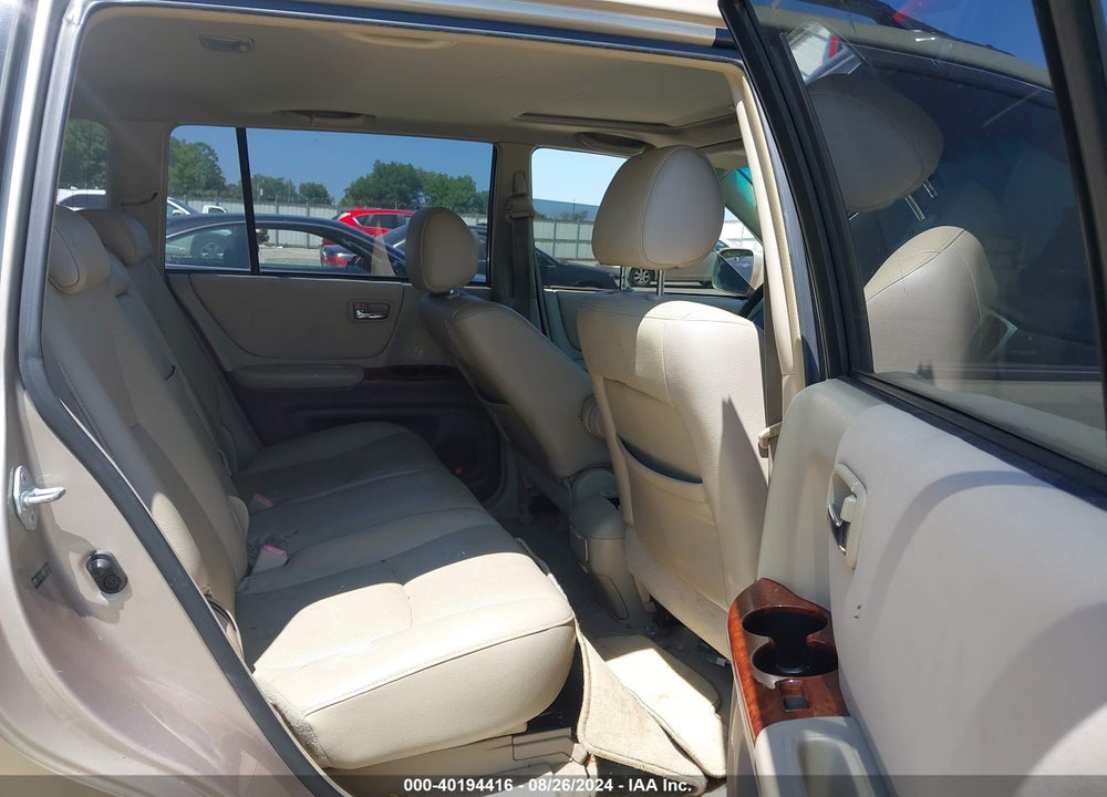 2005 TOYOTA HIGHLANDER LIMITED V6 VIN: JTEDP21A850059851