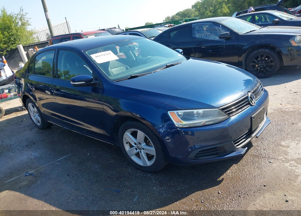 2012 VOLKSWAGEN JETTA 2.0L TDI VIN: 3VWLL7AJ7CM371806
