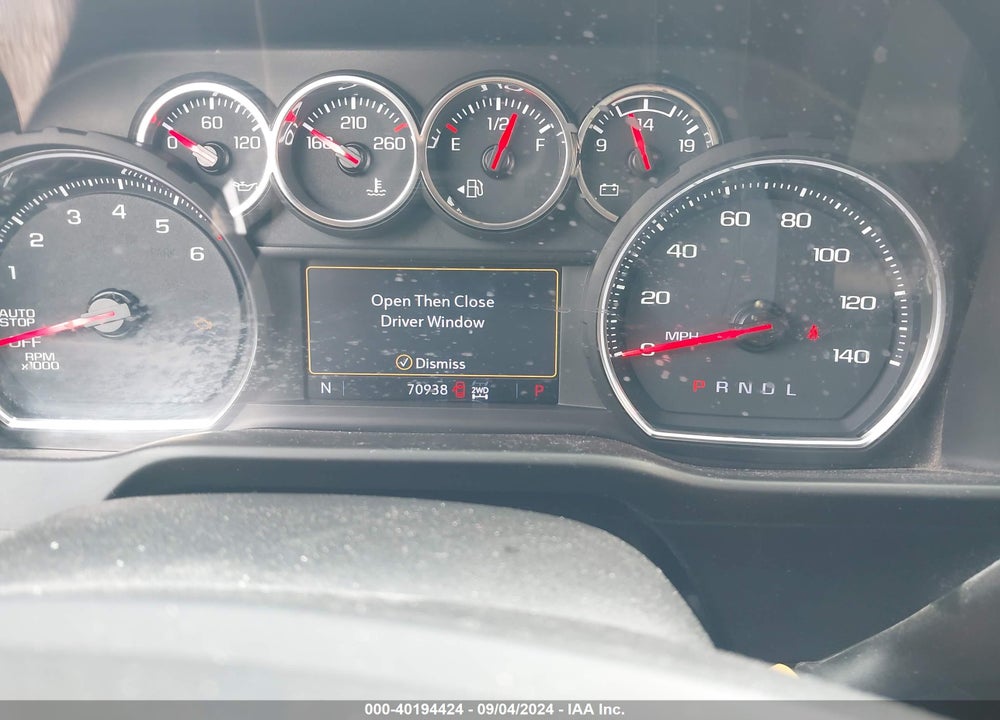2020 CHEVROLET SILVERADO 1500 VIN: 1GCUYDEDXLZ137220