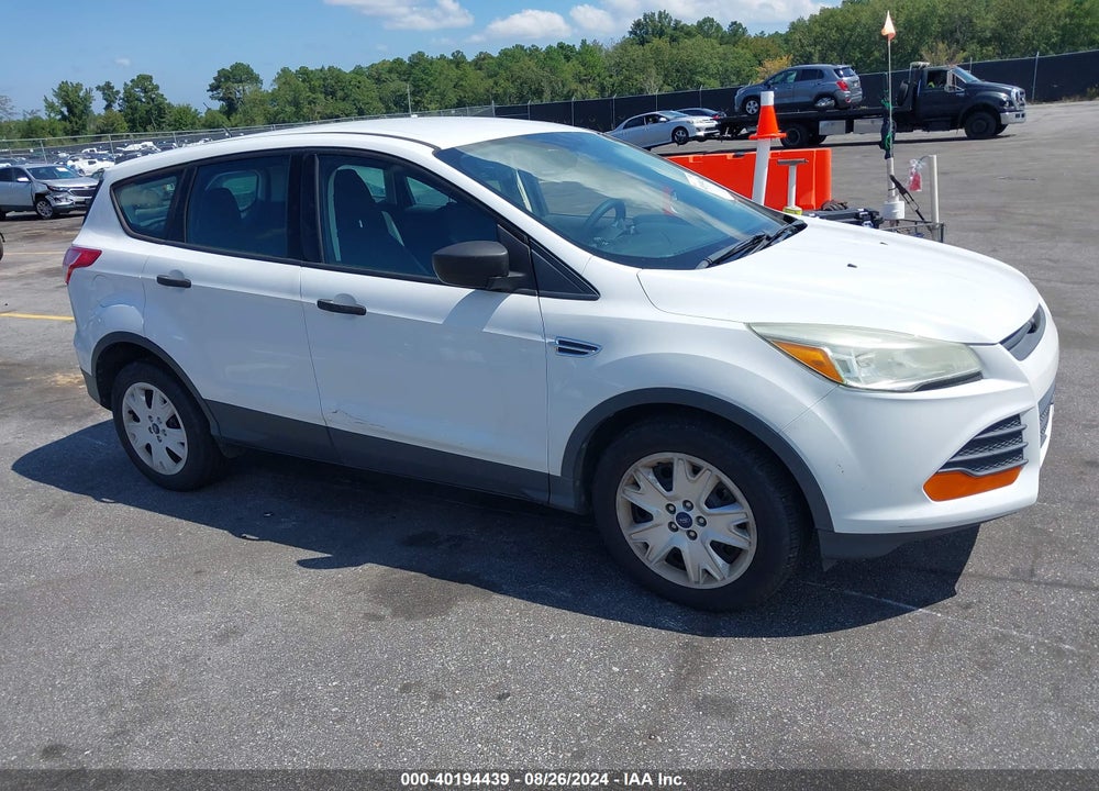 2014 FORD ESCAPE S VIN: 1FMCU0F70EUD09971