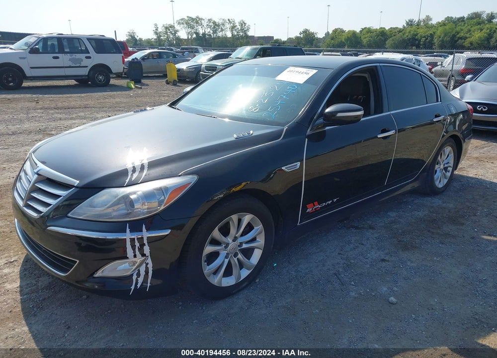 2013 HYUNDAI GENESIS 3.8 VIN: KMHGC4DD8DU254740