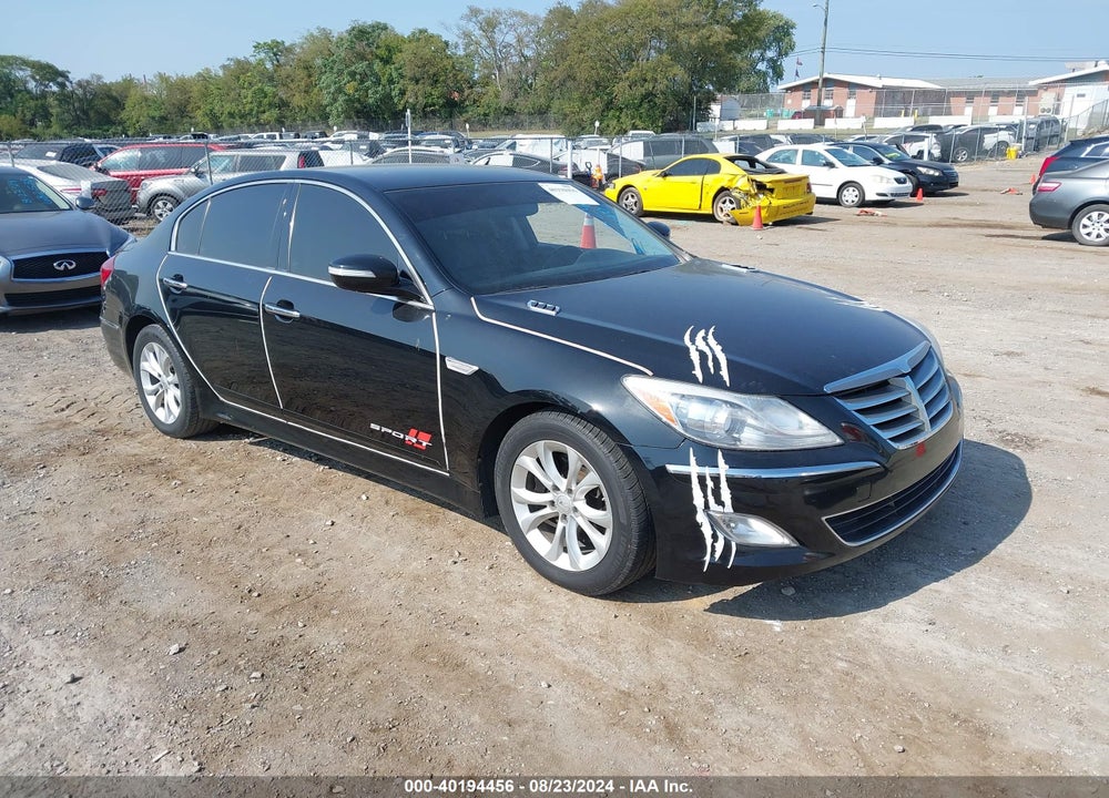 2013 HYUNDAI GENESIS 3.8 VIN: KMHGC4DD8DU254740