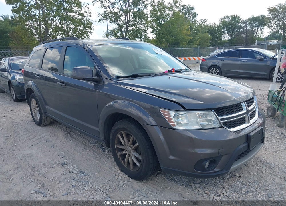 2017 DODGE JOURNEY SXT VIN: 3C4PDCBG4HT536821