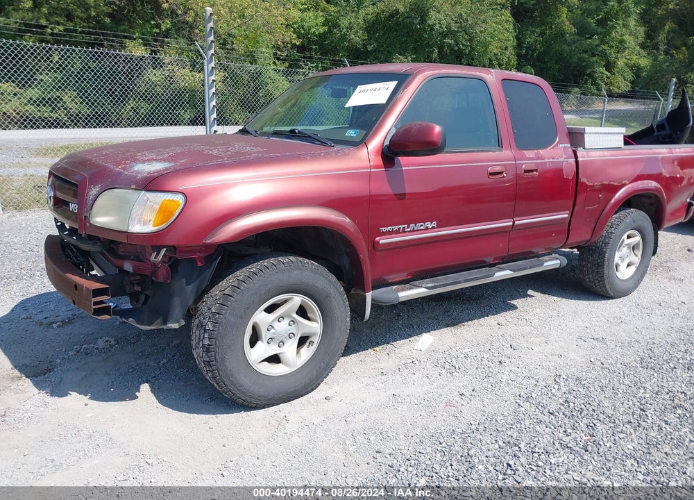 2004 TOYOTA TUNDRA LTD V8 VIN: 5TBBT48174S456013