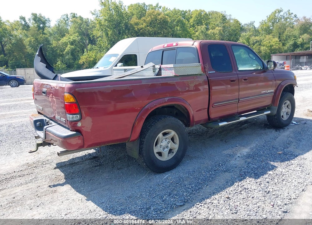 2004 TOYOTA TUNDRA LTD V8 VIN: 5TBBT48174S456013