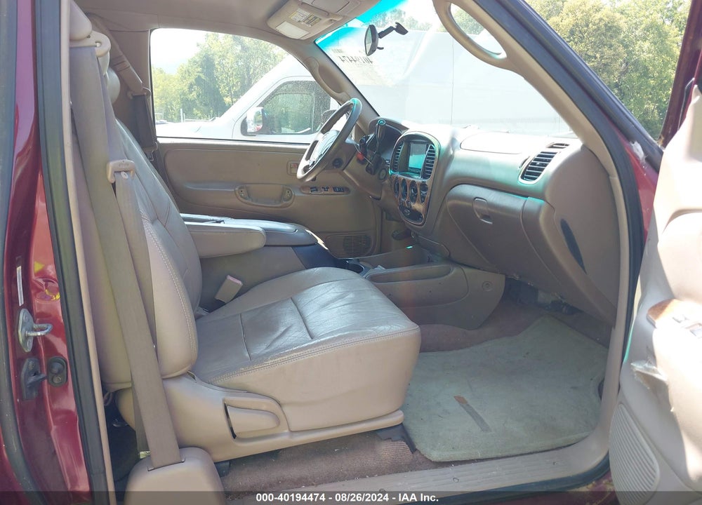 2004 TOYOTA TUNDRA LTD V8 VIN: 5TBBT48174S456013