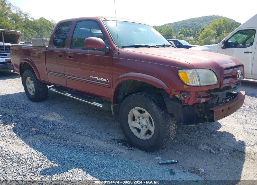 2004 TOYOTA TUNDRA LTD V8 VIN: 5TBBT48174S456013