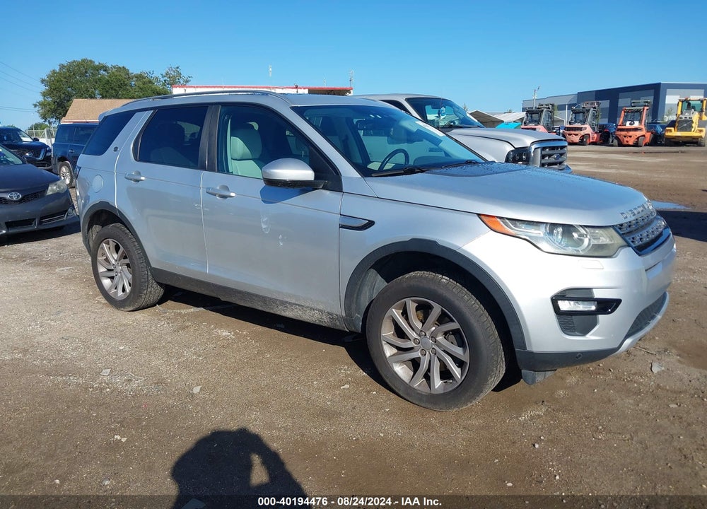 2016 LAND ROVER DISCOVERY SPORT HSE VIN: SALCR2BG8GH548406