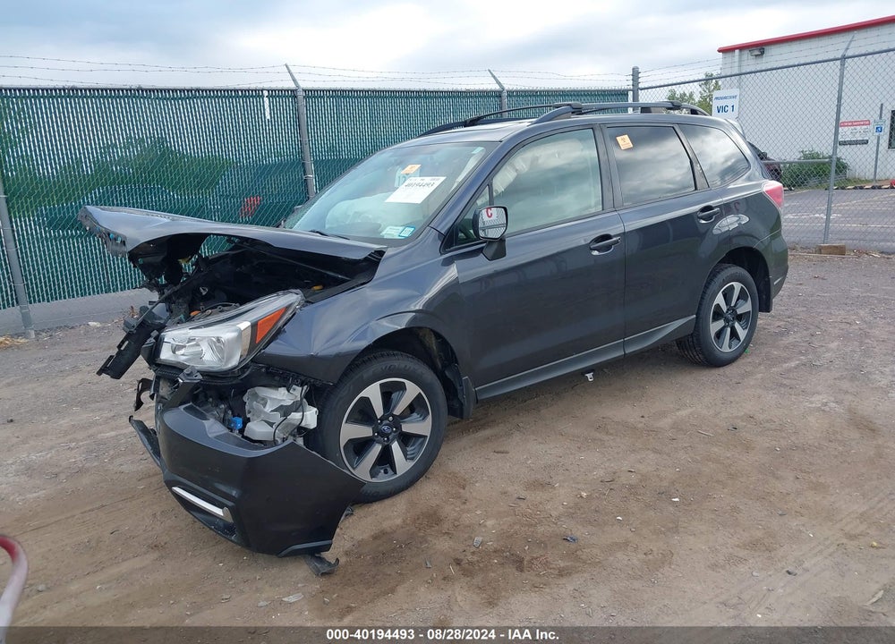 2018 SUBARU FORESTER 2.5I PREMIUM VIN: JF2SJAGC6JH583660
