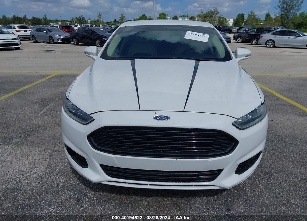 2016 FORD FUSION SE VIN: 1FA6P0HD8G5104977