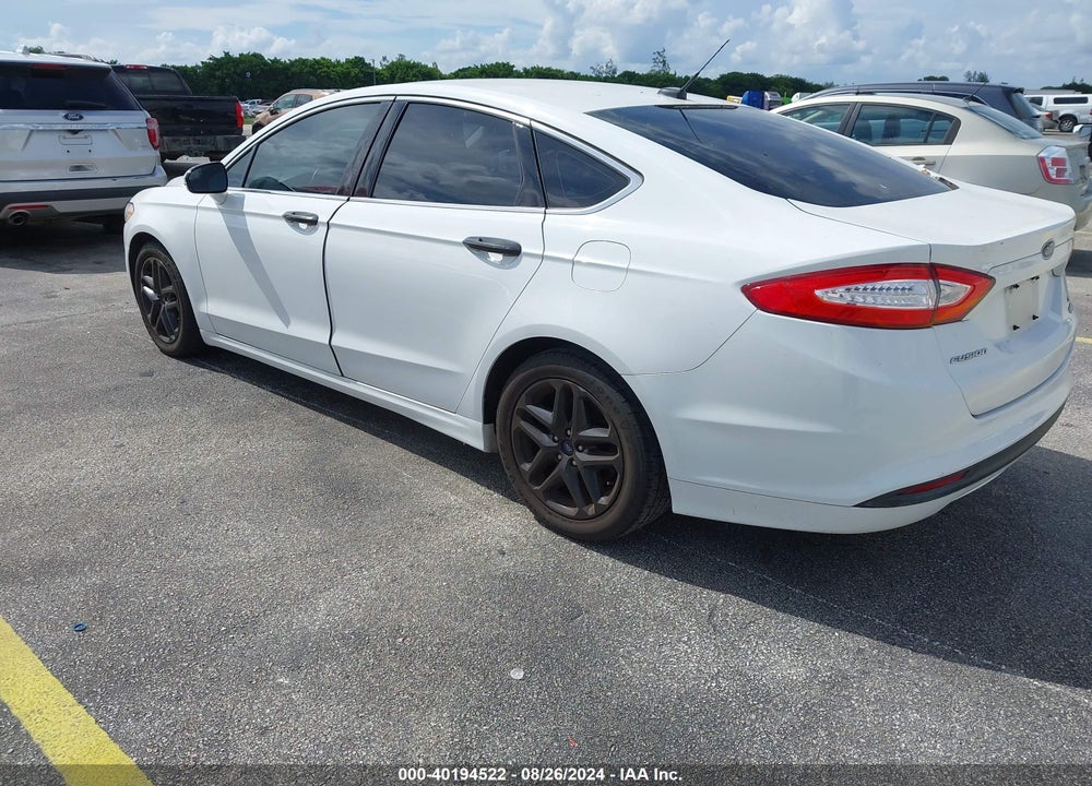 2016 FORD FUSION SE VIN: 1FA6P0HD8G5104977