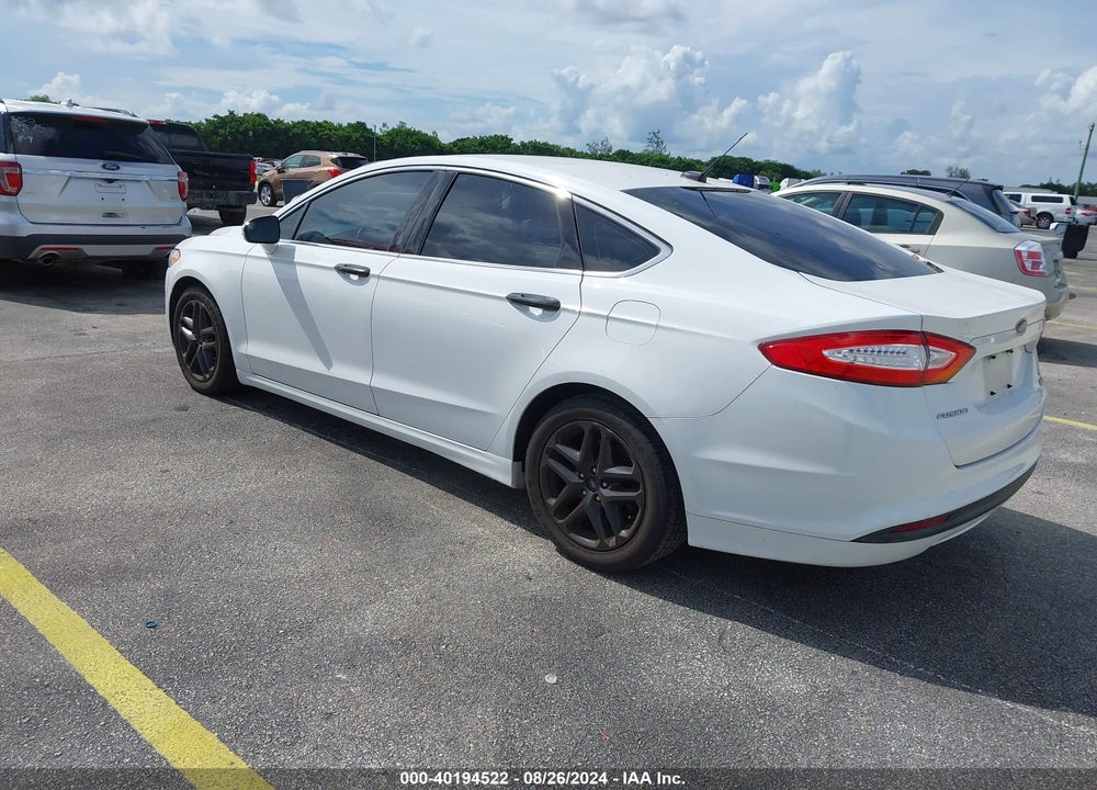 2016 FORD FUSION SE VIN: 1FA6P0HD8G5104977