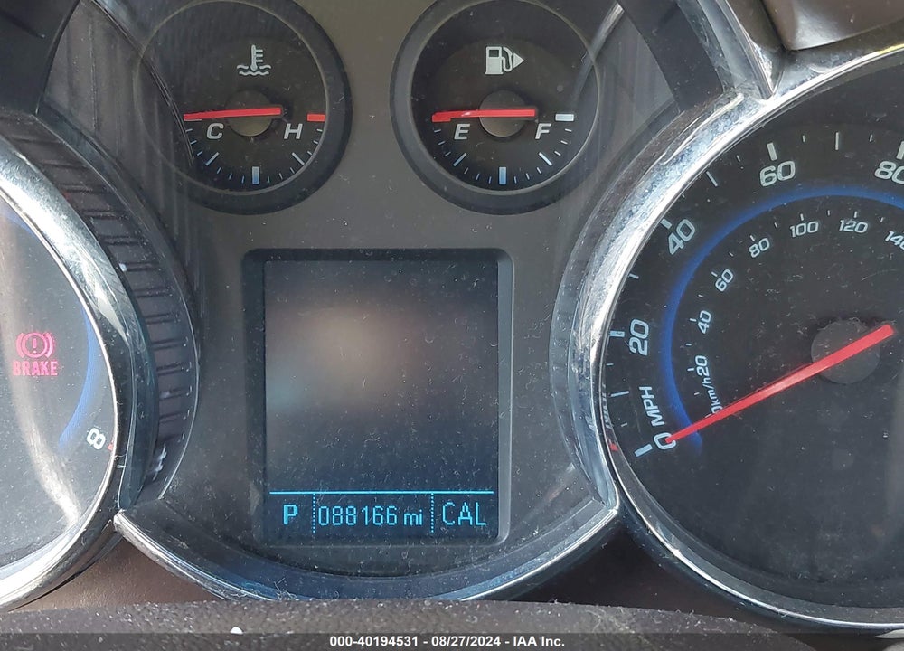 2012 CHEVROLET CRUZE 2LT VIN: 1G1PG5SC1C7245117