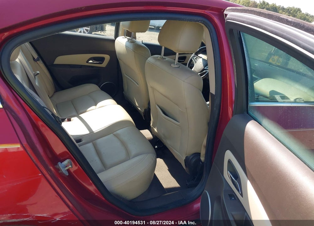 2012 CHEVROLET CRUZE 2LT VIN: 1G1PG5SC1C7245117
