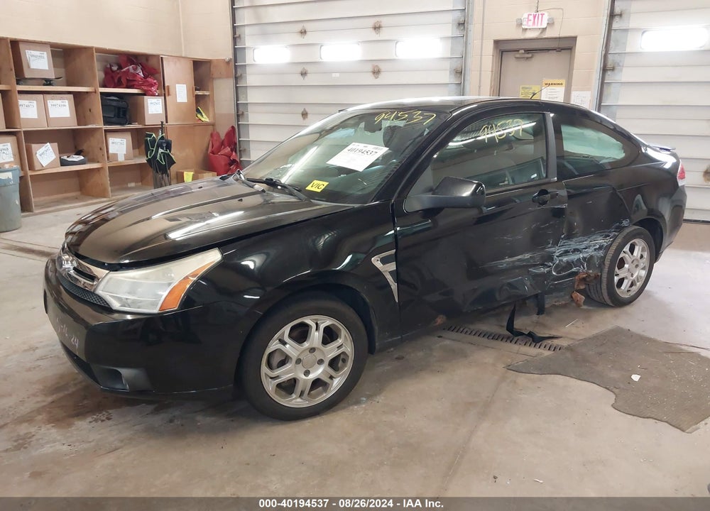2008 FORD FOCUS VIN: 1FAHP33N48W175454